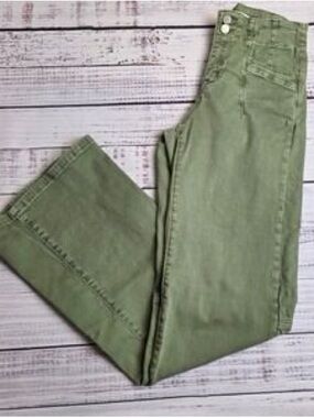 Altar’d State Green Flare Jeans